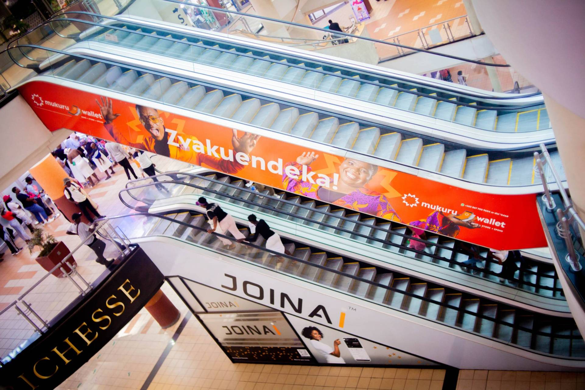 Joina City Shopping Mall Escalator Sides