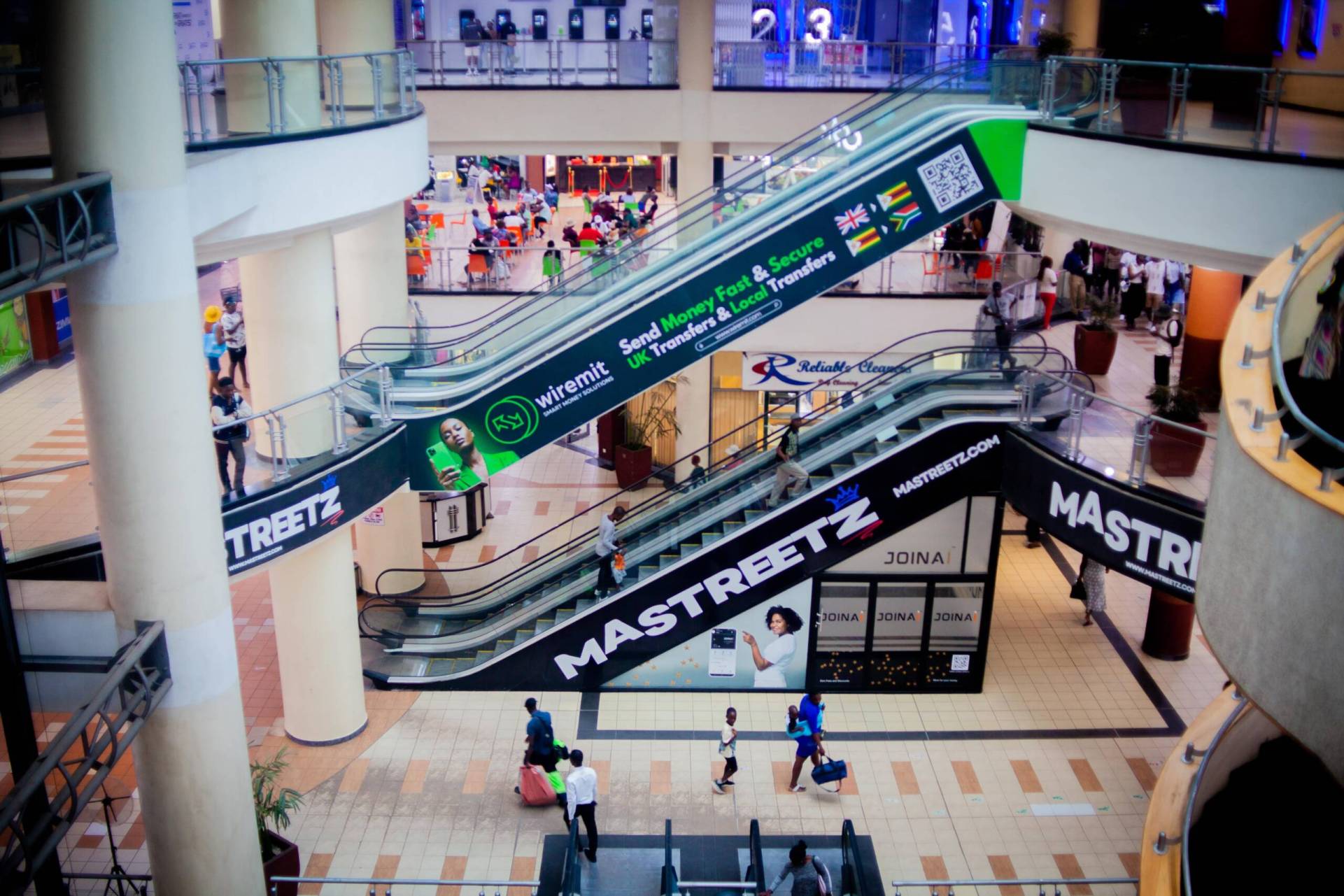 Joina City Shopping Mall Escalator Sides